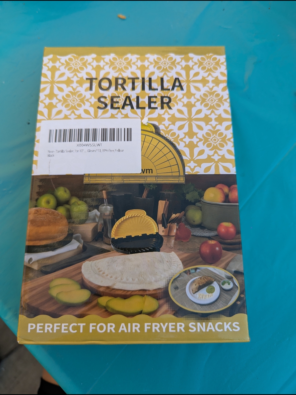 Tortilla Sealer Press - Yellow